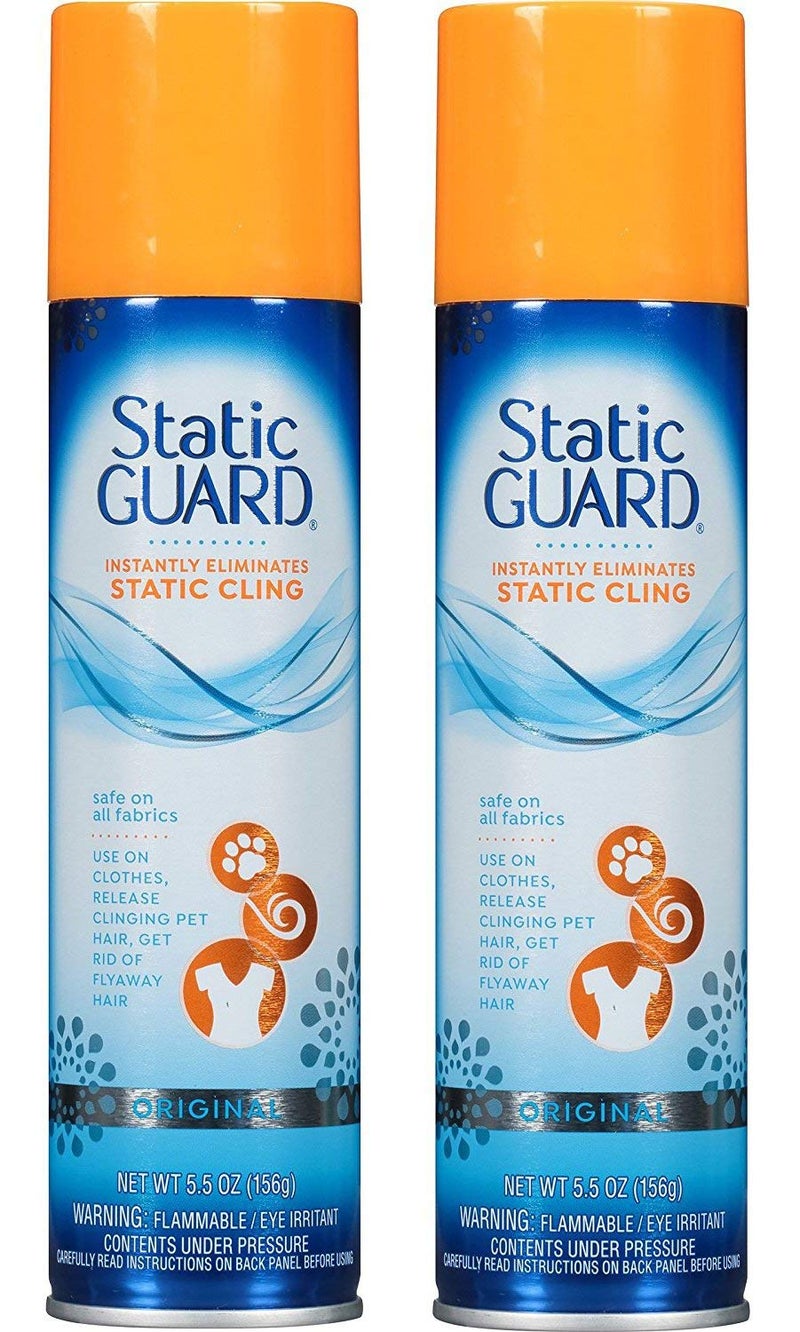 Static Guard Spray 5.5 oz. Pack of 2 - Image 1